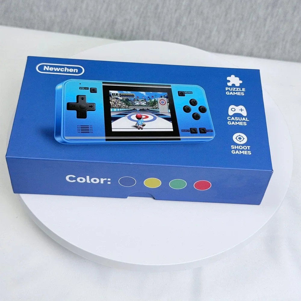 Newchen Handheld Game Console Blue Portable Retro Puzzle Casual Games X004T0RT2F